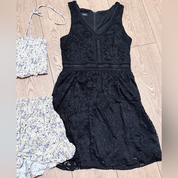 Bundle Womens M Medium Dress Romper Tank Top Shorts Set F21 Sadie & Sage A Byer - Picture 5 of 11